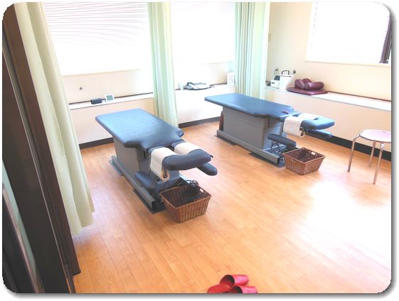 松本市の鍼灸指圧カイロプラクティックなら神林治療院、施術室
